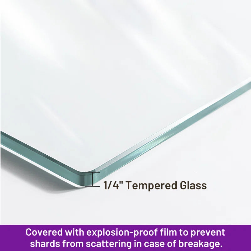 Pivot Frameless Glass Shower Door – Modern Clear Glass Bathroom Shower Entry with Reversible Opening, Sleek Handle, and Minimalist Style, Easy to Install and Space-Saving Design