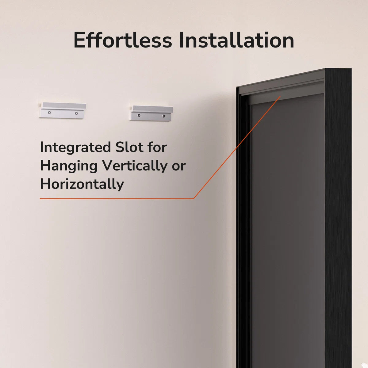 Rectangular Framed Bathroom Vanity Mirror – Beveled Edge Wall Mirror, Elegant and Durable Design for Bathroom, Entryway, or Bedroom Wall Decor