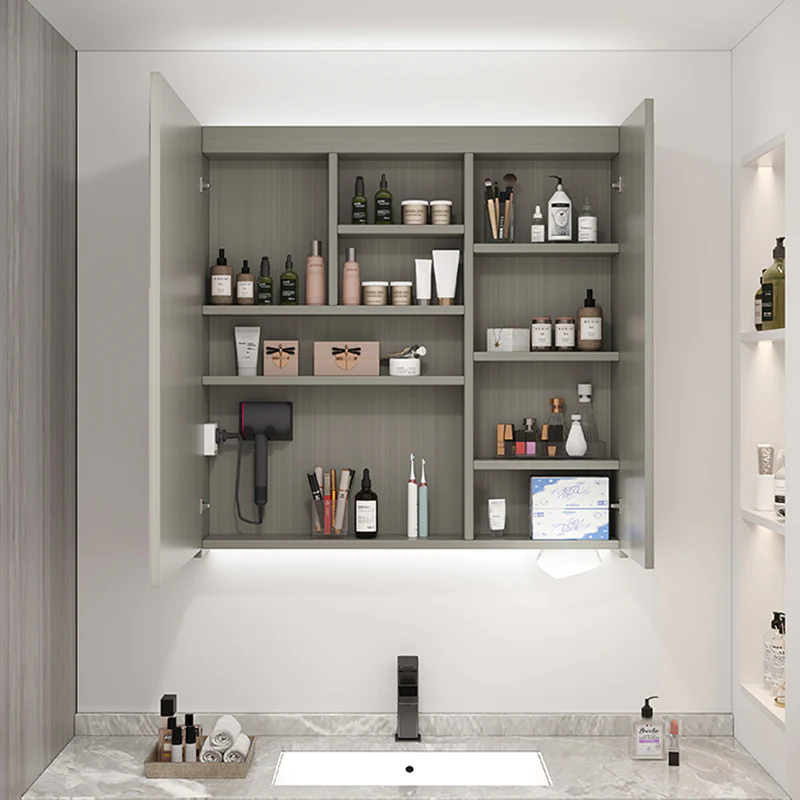 BATHROOM MEDICINE MIRROR CABINET WITH LIGHTS
