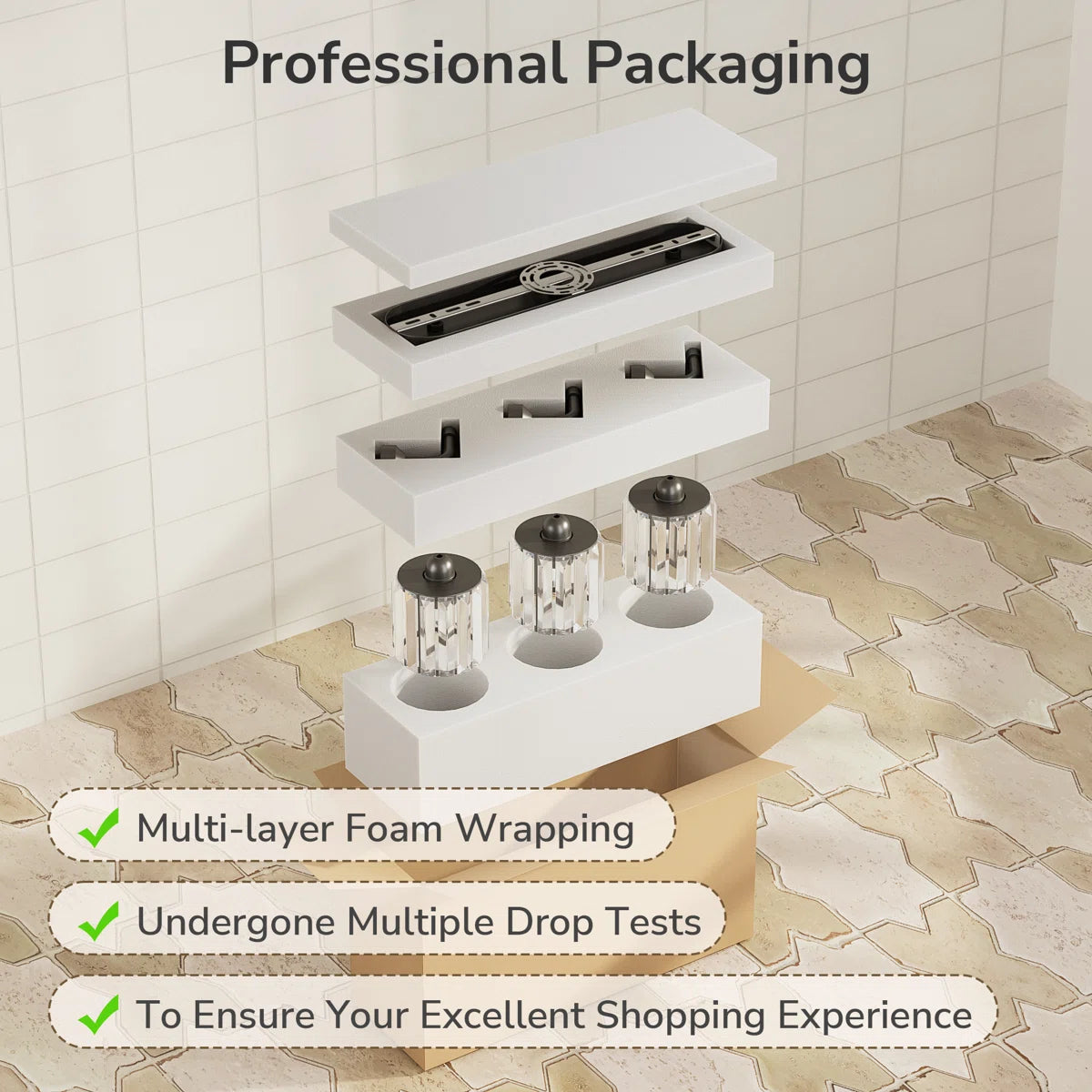 Dimmable Bathroom Vanity Light