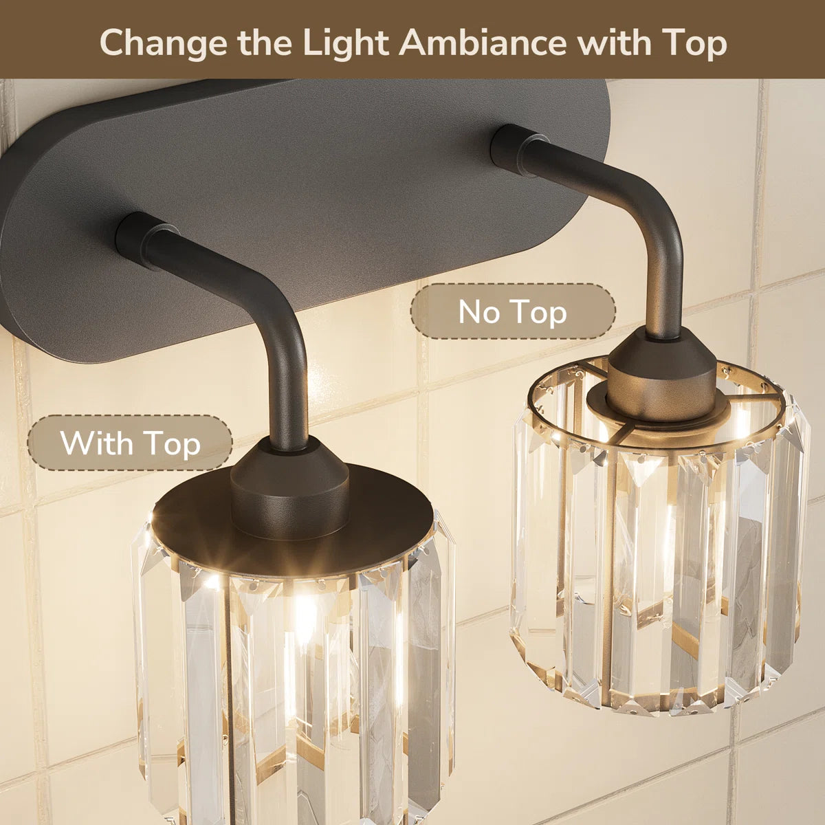 Dimmable Bathroom Vanity Light