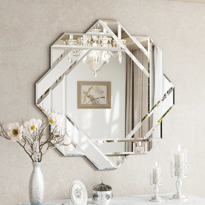 Sommerset Beveled Glass Decorative Wall Mirror