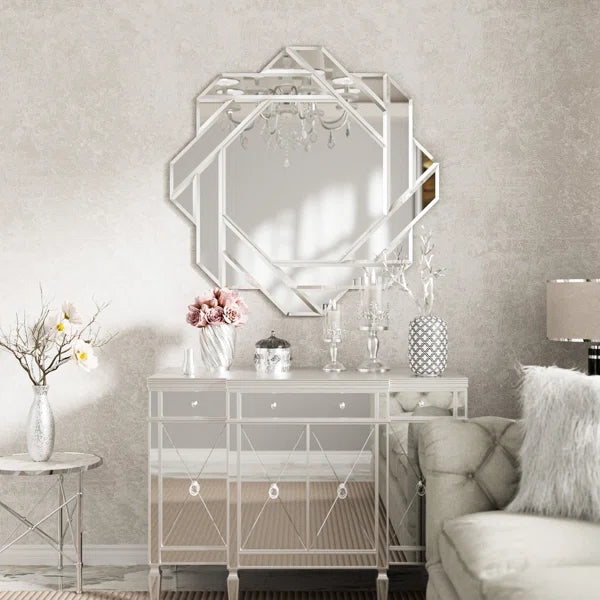Sommerset Beveled Glass Decorative Wall Mirror