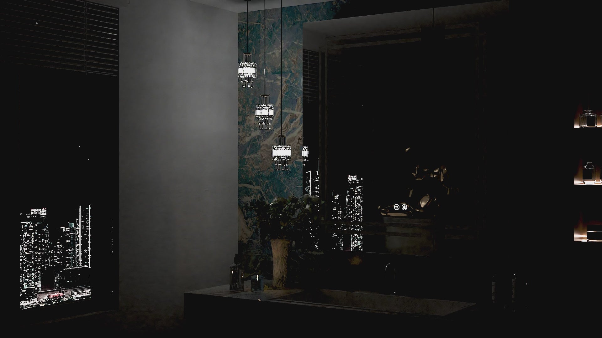 Load video: Medicine Cabinet Mirrored, Anti-Fog Tempered Bathroom Vanity LED Mirror with Storage 3 Color Stepless Dimming, CRI 80+, Memory Funtion, Surface Mount Medicine Cabinet with Light